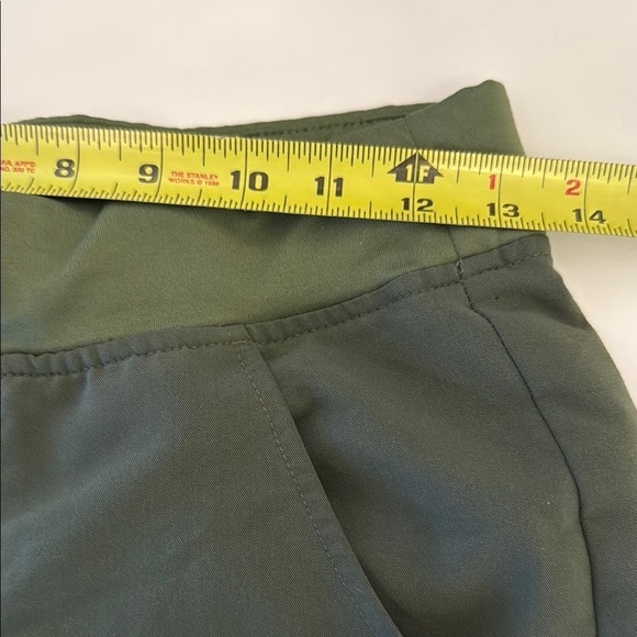 Figs Green Cargo Pants with Elastic Waistband #84 - Picture 7 of 10